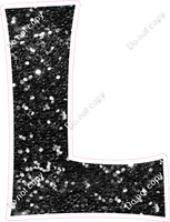 KG 18" Individuals - Black Sparkle L