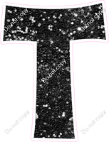 KG 18" Individuals - Black Sparkle T