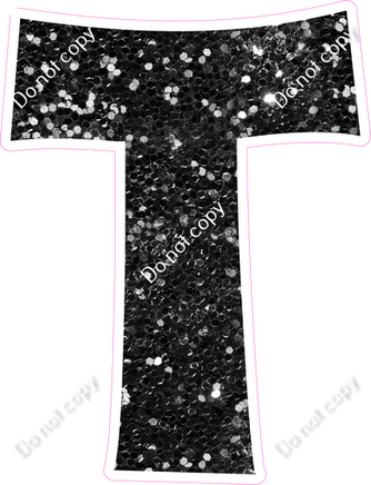 KG 18" Individuals - Black Sparkle T