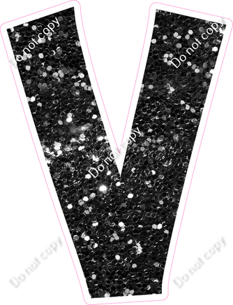 KG 18" Individuals - Black Sparkle V