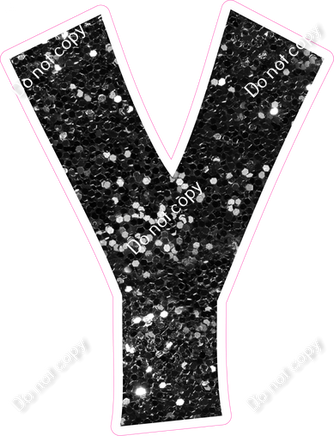 KG 18" Individuals - Black Sparkle Y