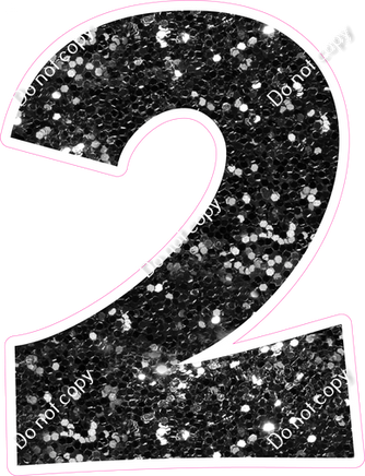 KG 18" Individuals - Black Sparkle 2