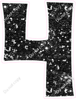 KG 18" Individuals - Black Sparkle 4