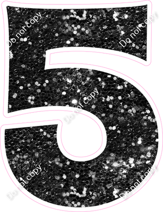 KG 18" Individuals - Black Sparkle 5