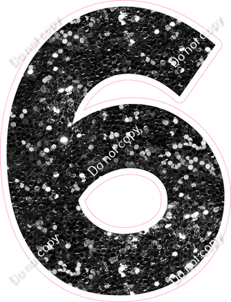 KG 18" Individuals - Black Sparkle 6