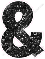 KG 18" Individuals - Black Sparkle &