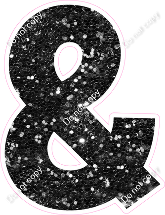 KG 18" Individuals - Black Sparkle &