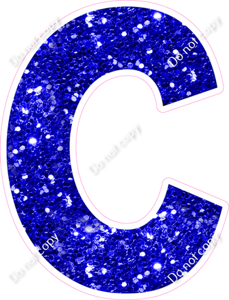 KG 18" Individuals - Blue Sparkle C