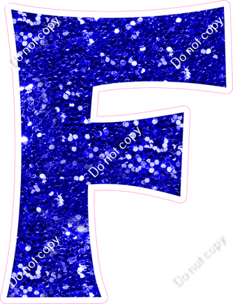 KG 18" Individuals - Blue Sparkle F