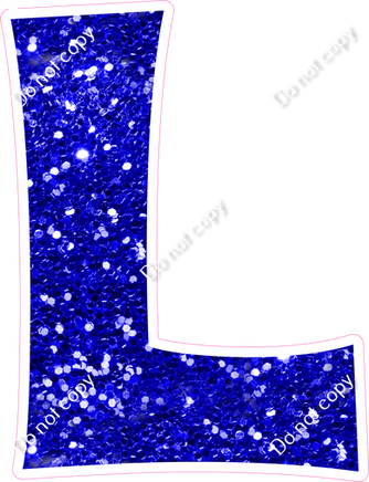 KG 18" Individuals - Blue Sparkle L