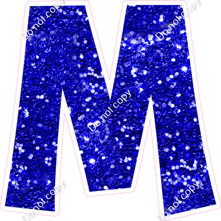 KG 18" Individuals - Blue Sparkle M