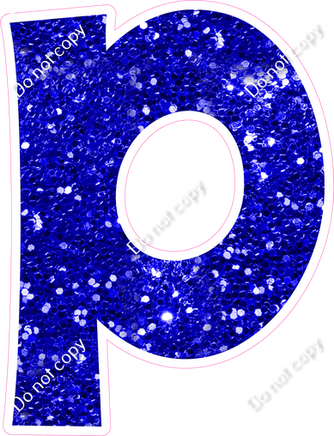 KG 18" Individuals - Blue Sparkle P