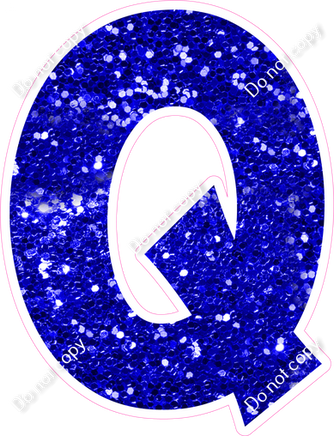KG 18" Individuals - Blue Sparkle Q