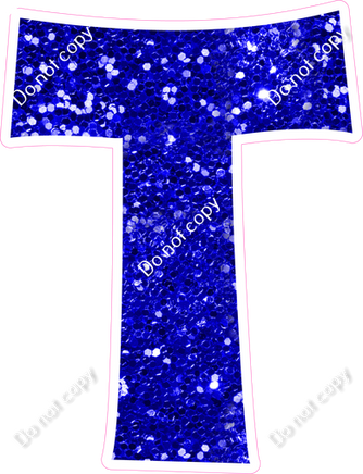 KG 18" Individuals - Blue Sparkle T