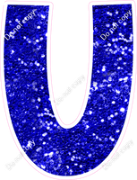 KG 18" Individuals - Blue Sparkle U