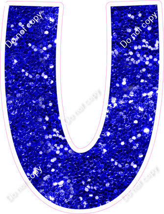 KG 18" Individuals - Blue Sparkle U