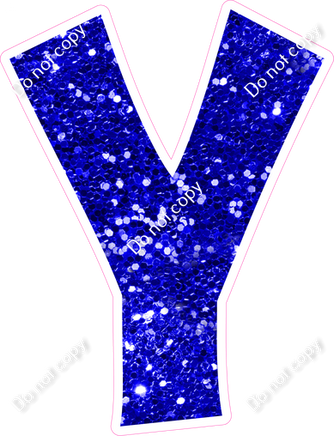 KG 18" Individuals - Blue Sparkle Y