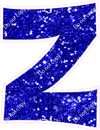 KG 18" Individuals - Blue Sparkle Z