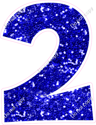 KG 18" Individuals - Blue Sparkle 2