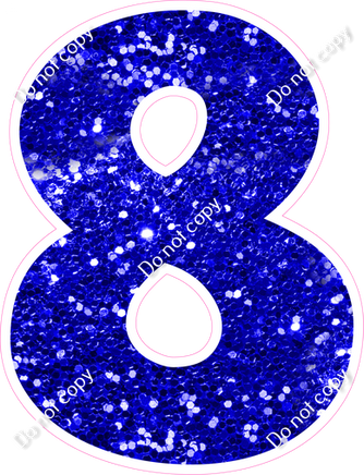 KG 18" Individuals - Blue Sparkle 8