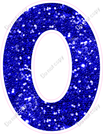 KG 18" Individuals - Blue Sparkle