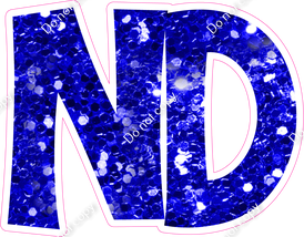 KG 18" Individuals - Blue Sparkle ND