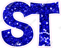 KG 18" Individuals - Blue Sparkle ST