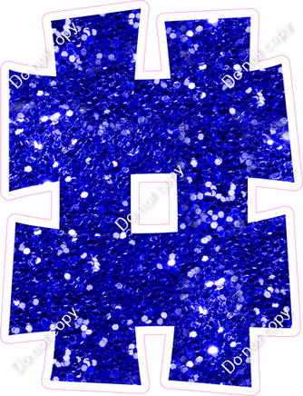 KG 18" Individuals - Blue Sparkle #