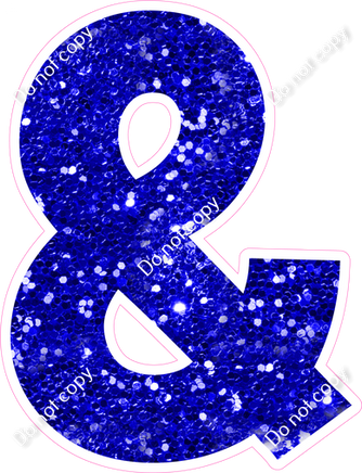 KG 18" Individuals - Blue Sparkle &