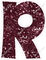 KG 18" Individuals - Burgundy Sparkle R