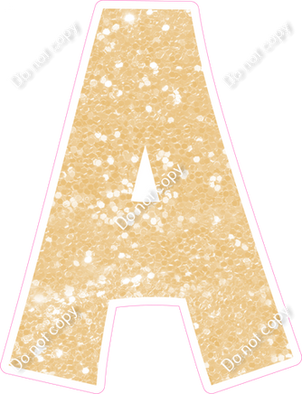 KG 18" Individuals - Champagne Sparkle A