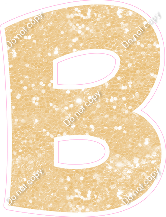 KG 18" Individuals - Champagne Sparkle B