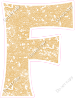 KG 18" Individuals - Champagne Sparkle F