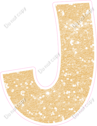 KG 18" Individuals - Champagne Sparkle J
