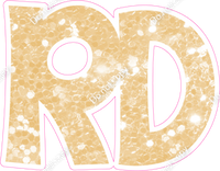 KG 18" Individuals - Champagne Sparkle RD