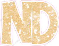 KG 18" Individuals - Champagne Sparkle ND