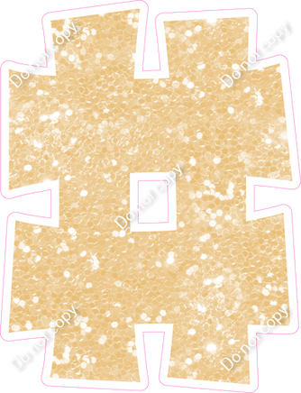 KG 18" Individuals - Champagne Sparkle #