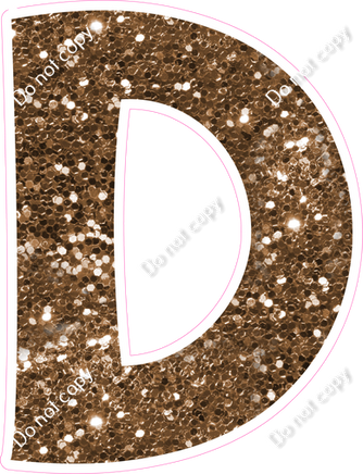 KG 18" Individuals - Chocolate Sparkle D