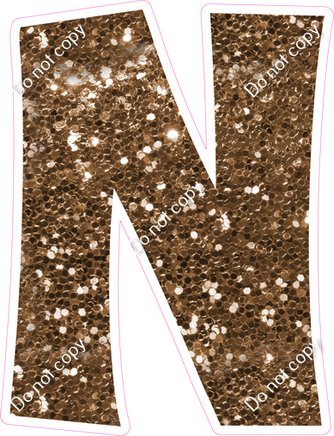 KG 18" Individuals - Chocolate Sparkle N