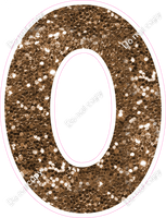 KG 18" Individuals - Chocolate Sparkle O