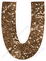 KG 18" Individuals - Chocolate Sparkle U