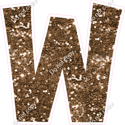 KG 18" Individuals - Chocolate Sparkle W