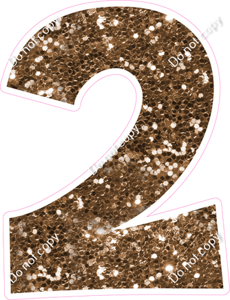 KG 18" Individuals - Chocolate Sparkle 2