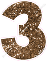 KG 18" Individuals - Chocolate Sparkle 3