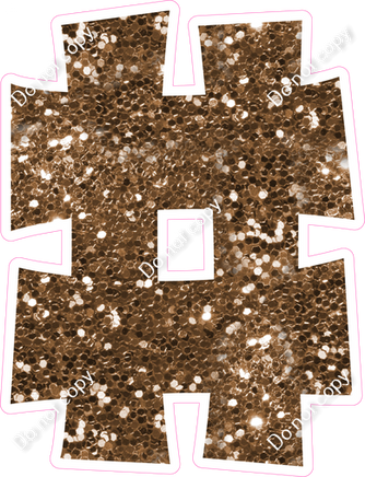 KG 18" Individuals - Chocolate Sparkle #