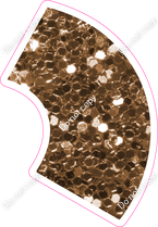 KG 18" Individuals - Chocolate Sparkle Apostrophe