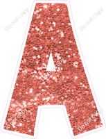 KG 18" Individuals - Coral Sparkle A