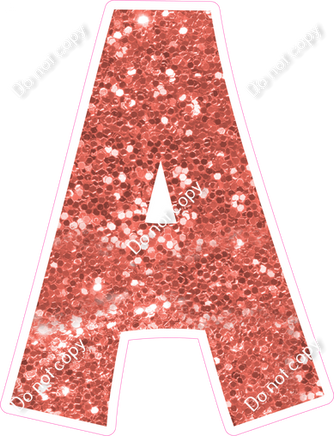 KG 18" Individuals - Coral Sparkle A