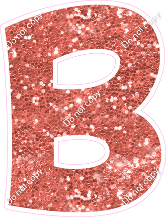 KG 18" Individuals - Coral Sparkle B