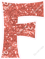 KG 18" Individuals - Coral Sparkle F